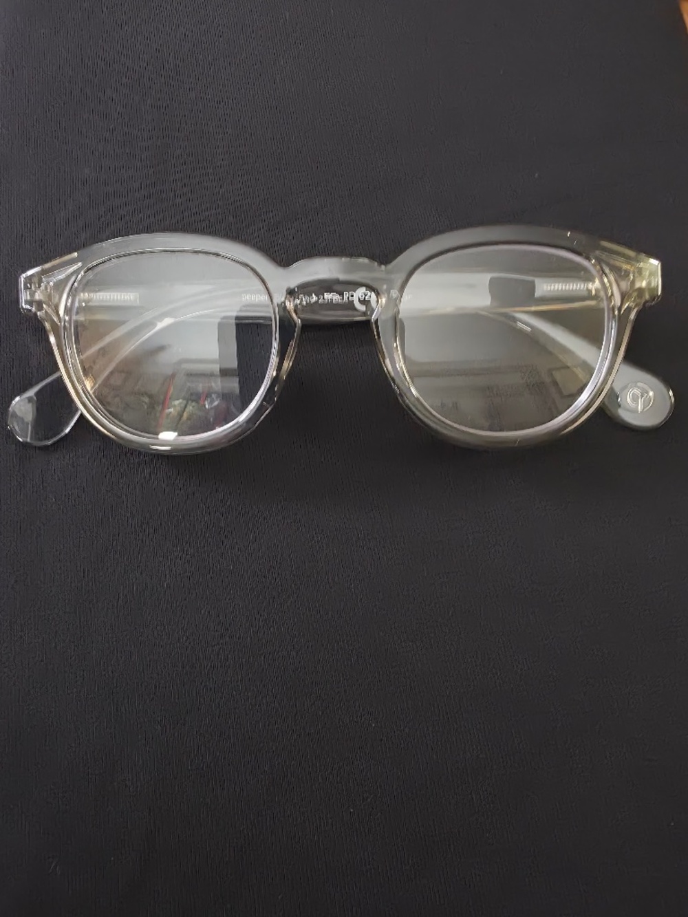 Peepers Asher Gray Blue Light Reading Glasses +1.50 Readers